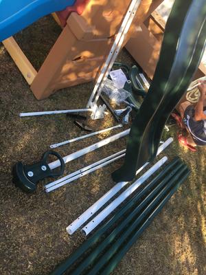 Flexible Flyer Cortland Ii Metal Swing Set