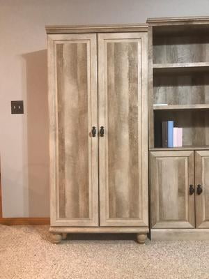 Better Homes and Gardens Crossmill Storage Armoire Weathered