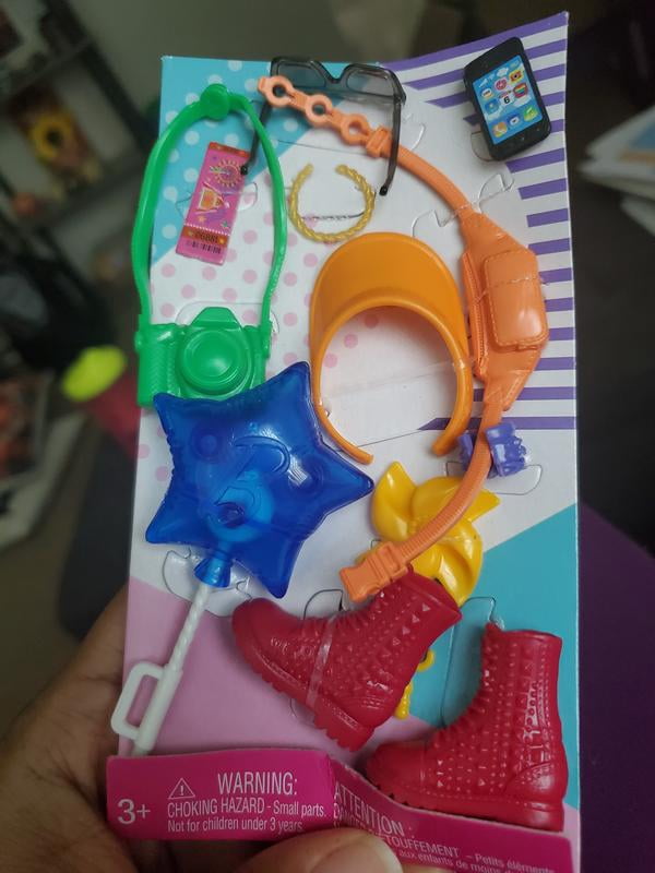 Barbie Amusement Park Fashion Accessory Pack - 11 Pieces For Doll Storytelling & Styling Fun - View #9