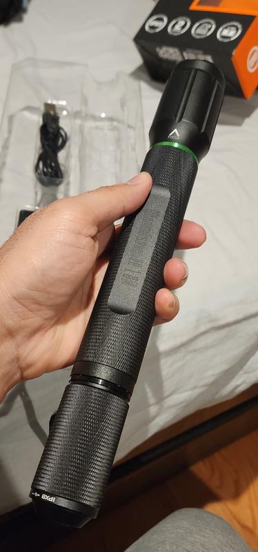 bendable rechargeable flashlight LitezAll Rechargeable 500 Lumen Bendable Neck Light