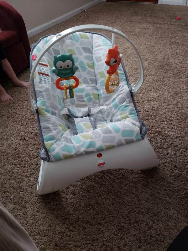 fisher price rainforest comfort curve bouncer