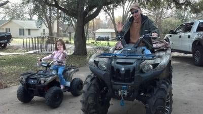 yamaha grizzly 24 volt quad powered ride