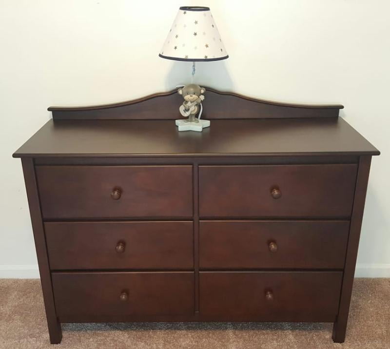Fisher Price 6 Drawer Double Dresser Choose Your Finish Walmart Com