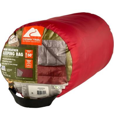 Ozark Trail 50-Degree Rectangular Sleeping Bag, 33