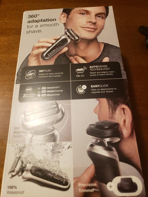 Braun Series 7 Unboxing Setup Review 7075cc Electric Razor Beard Face Hair  Removal Cut Trim Shave 
