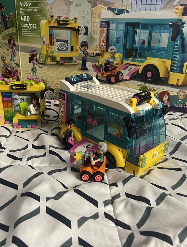 LEGO Friends Heartlake City Bus 41759 Creative Building Toy for