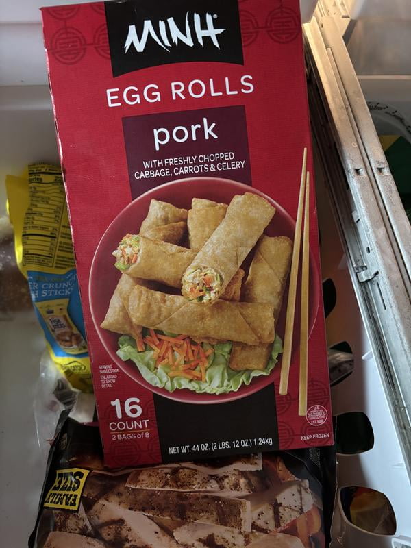 Minh Pork Egg Rolls, Frozen 16 ct. - Customer ratings