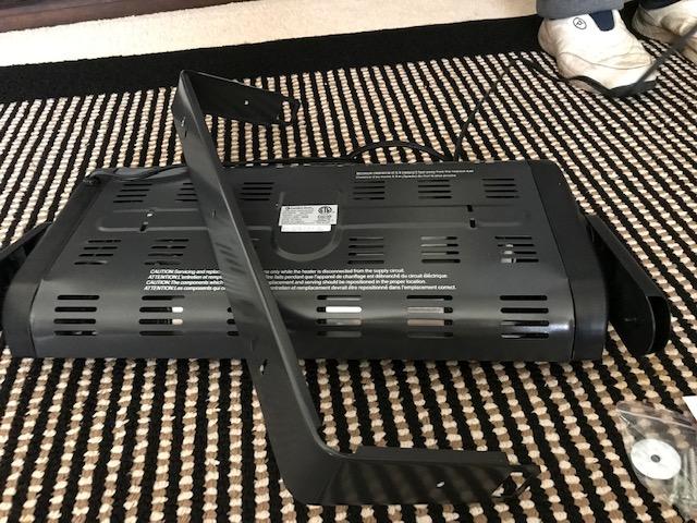 326211 1 500 Watt Ceiling Mount Quartz Heater Walmart Com