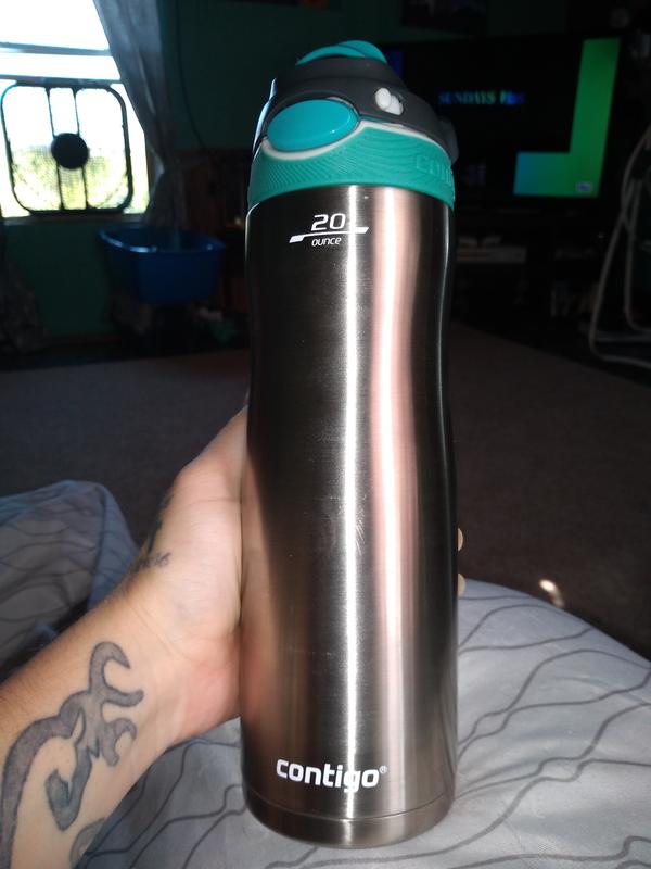 Contigo® Chug Chill Stainless-Steel AUTOSPOUT® Water Bottle 20-Oz. -  Personalization Available