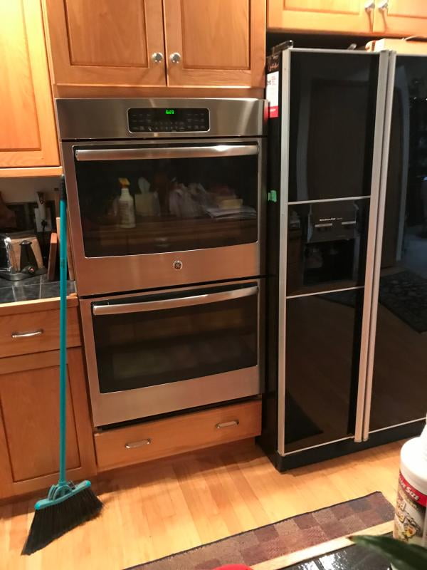 ge double oven f97 code
