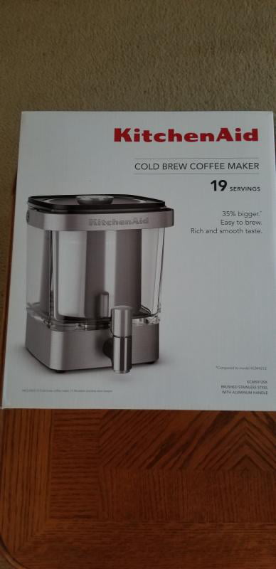 38 oz Cold Brew Coffee Maker KCM5912SX - Waterford Appliances