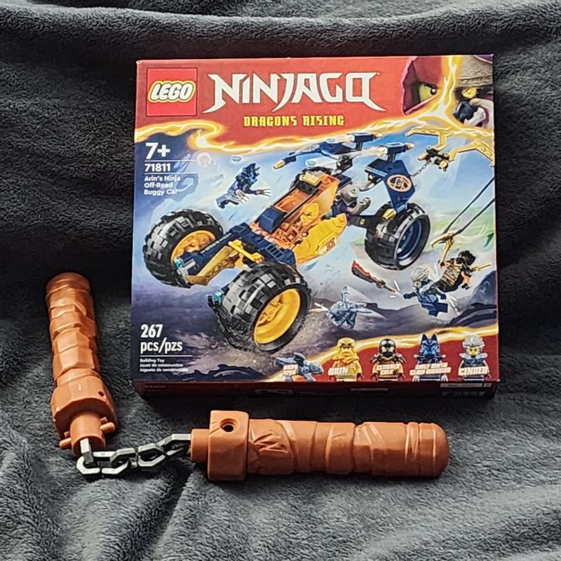 LEGO NINJAGO Arin's Ninja Off-Road Buggy Car Toy with 4