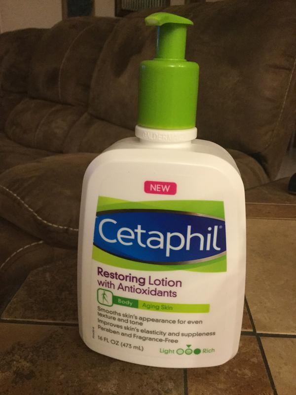cetaphil restoring lotion with antioxidants for aging skin