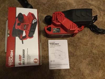Hyper Tough 6-Amp Belt Sander, 3 x 18 