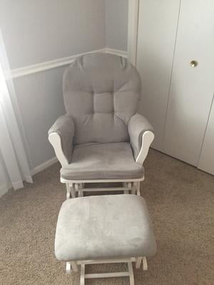 angel line windsor glider and ottoman