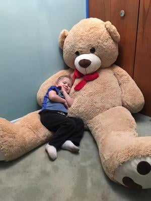 giant teddy bear in walmart