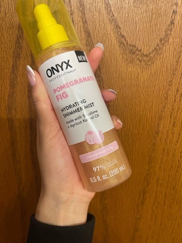 ONYX Professional Hydrating Shimmer Body Mist, Pomegranate Fig