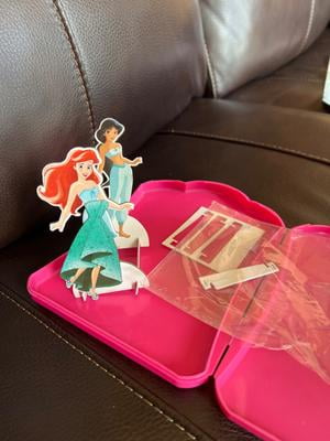open lace back dress Melissa & Doug Disney Princess Deluxe Wooden Magnetic Dress-Up Set – Cove  Toy House main image 1