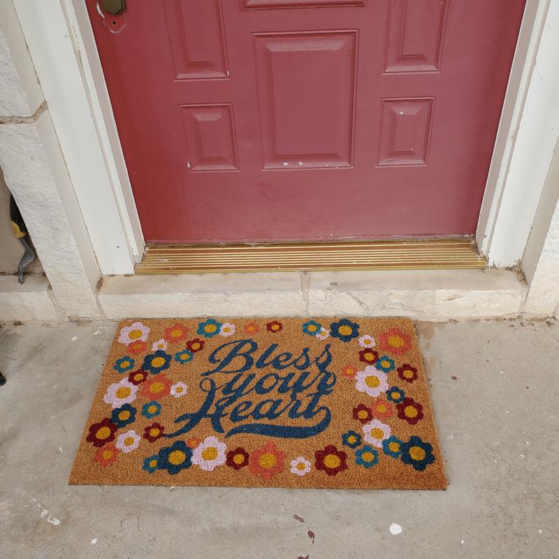 Wanda June Home Vintage Country Bless Your Heart Doormat Set by