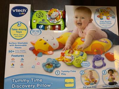 vtech baby tummy time discovery pillow