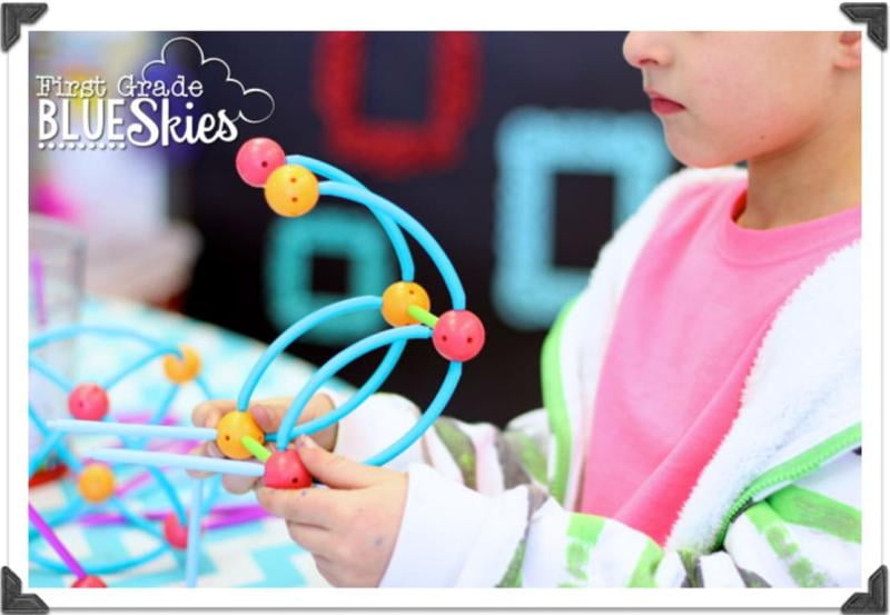geometric shapes building set