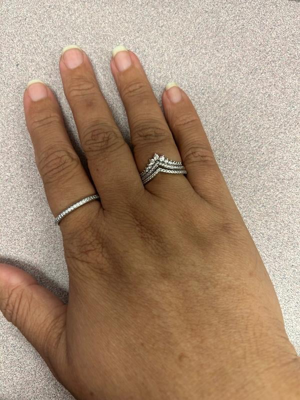 PANDORA Princess Wish Ring - 197736CZ-44 - Walmart.com