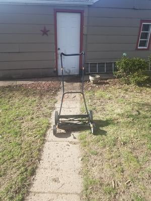 Remington Walk Behind Lawn Mower RM3000 16 Reel Push Mower Walmart
