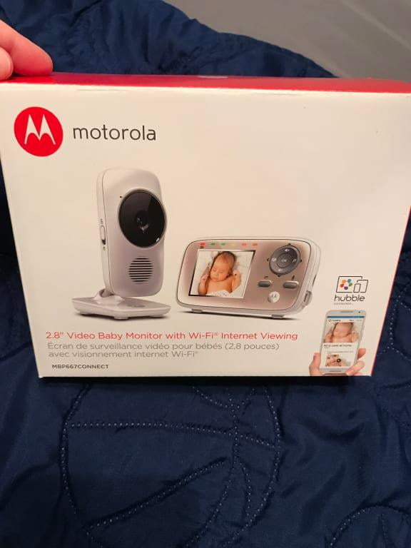 MOTOROLA MBP 667 Connect Moniteur Bébé Vidéo avec 2.8" Handheld Unité Parent et... 