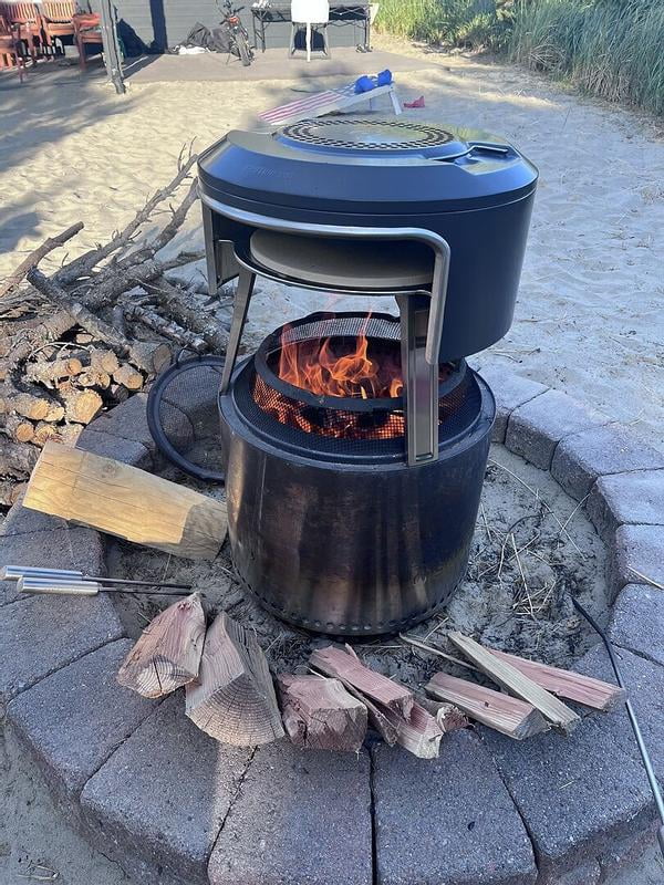 Solo Stove Yukon Pi Fire Oven, Camping Accessory, 19.1x26.5in