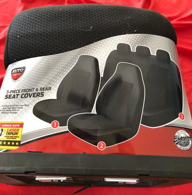 Auto Drive 3 Piece Front and Rear Seat 