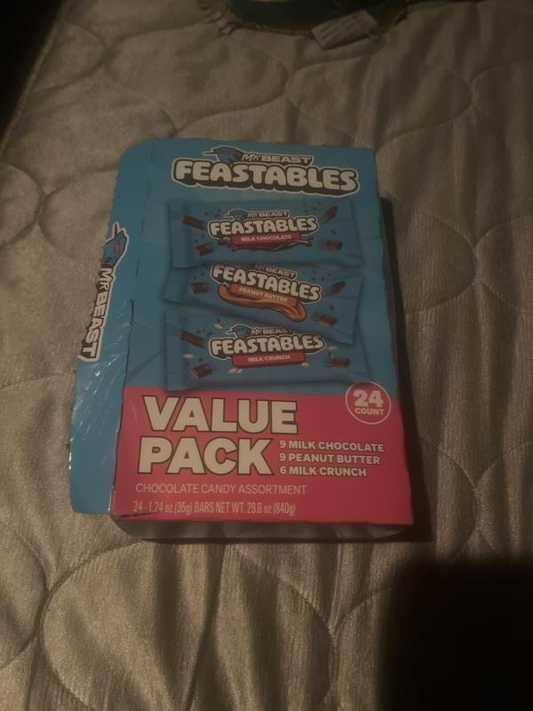 【新品】Feastables Value Pack 24個入り Mr Beast Feastables Chocolate Value Pack, 24 Count, Assorted