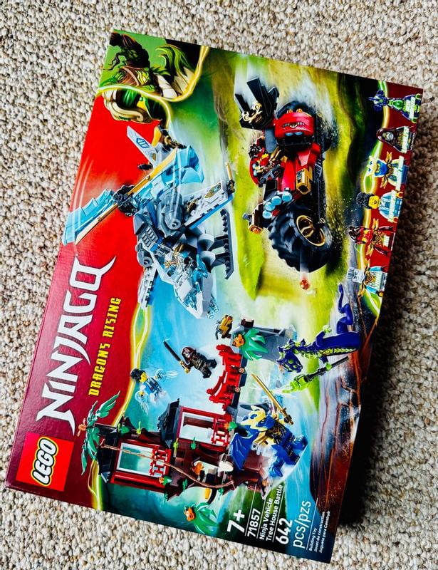 LEGO NINJAGO Ninja Vehicle Tree House Battle Playset for Kids 7+