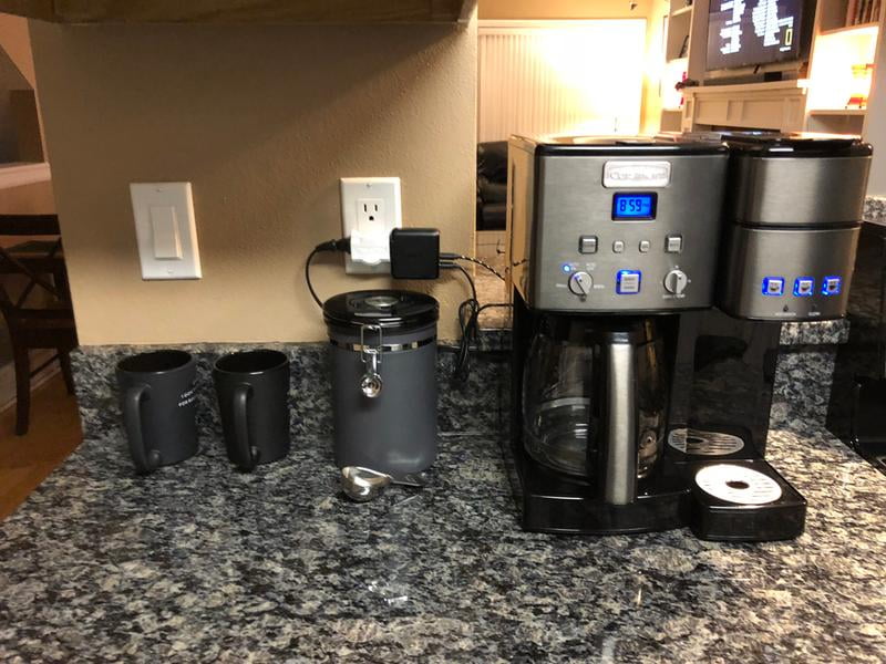 Cuisinart SS-15CP 12 Cup Coffee Maker And Single-Serve Brewer - Black - Bed  Bath & Beyond - 31987166