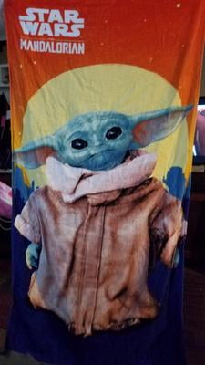 baby yoda towel walmart
