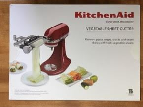 KitchenAid® Vegetable Sheet Cutter Attachment: Processing Cucumber &  Zucchini 