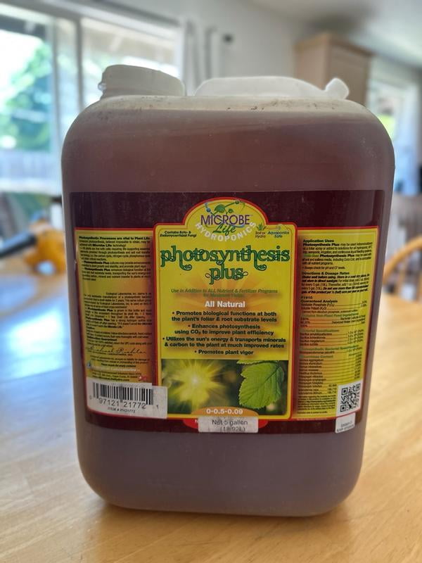 Microbe Life ML21772 Photosynthesis Plus 5 Gal Growth Support