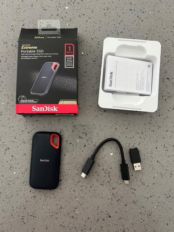 SanDisk Extreme Portable SSD 1TB未開封 SanDisk Extreme® Portable SSD - 1TB - Education - Apple