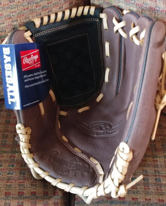 Rawlings RBG36BC 12.5" gant de base-ball Gaucher lanceur de nouveau avec Étiquette Lefty Outillage lunaire 