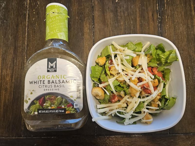 sam's club white balsamic dressing Member's Mark Organic White Balsamic Vinaigrette, 24 oz., 2 pk