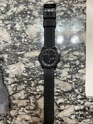Luminox 3051 Blackout メンズ時計 NAVY SEAL COLORMARK 3050 SERIES Ref.3051 Blackout.L