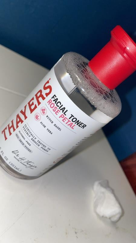 Thayers Witch Hazel Aloe Vera Toner, Rose Petal, 12 fl oz HSA/FSA