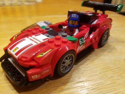 Lego Speed Champions Ferrari 488 Gt3 Scuderia Corsa 75886