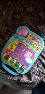peppa pig learn and discover book