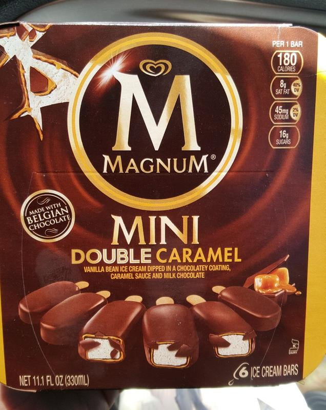magnum mini ice cream caramel