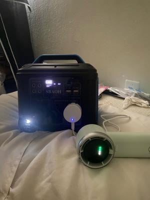SBAOH, Portable Power Station, 296Wh, 80000mAh Lithium Battery