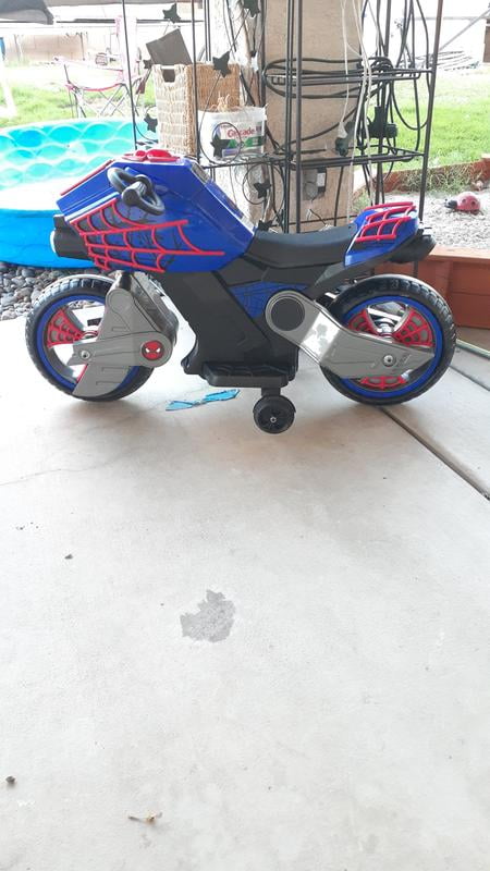 walmart spiderman dirt bike