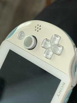 Authentic PlayStation PS Vita 2000 Console WiFi - White/Light Blue