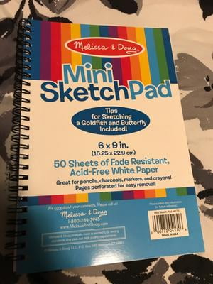 Melissa & Doug Mini-Sketch Pad (6x9)