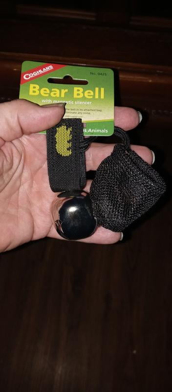 Coghlan Clochette Anti-ours Magnétique – Sonnette Métal Chromé Pour Véhicule, Rando Et Camping