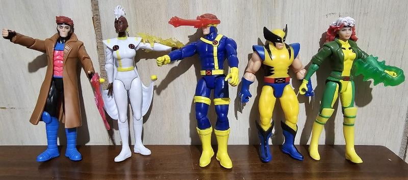 Marvel X-Men 97 Storm, Rogue, Cyclops, Wolverine & Gambit